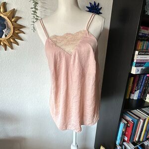 H&M Size 8 light Pink Satin Blouse